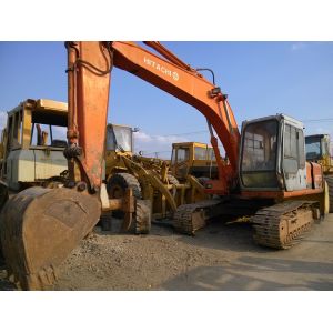 China 11T weight Used Crawler Excavator Hitachi EX120 A-4BG1T engine with Original Paint on sale