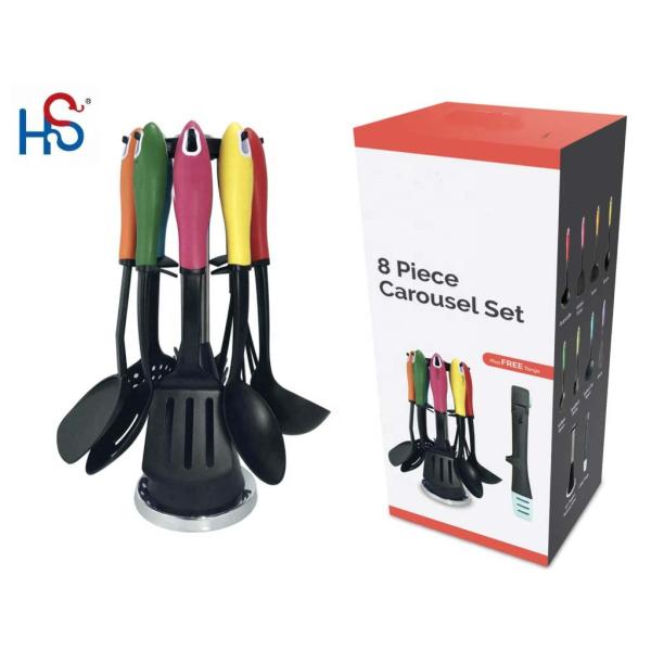 Nonstick Cookware Kitchen Utensils German Kitchen Appliance with Durable Nylon PA66