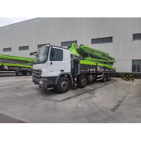 Hydraulic Machining Process ZLJ5419THB 52m Used Concrete Pump for Ready-Mix at