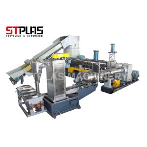 China PE Waste Plastic Granules Making Machine , Large Granules Manufacturing Machine on sale