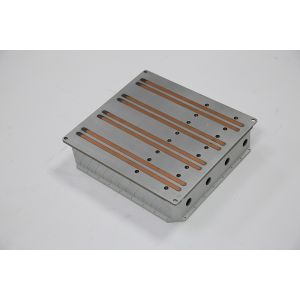 ISO9001 Water Cooled Liquid Heat Sink With Heat Pipe ODM Anti Corrosion