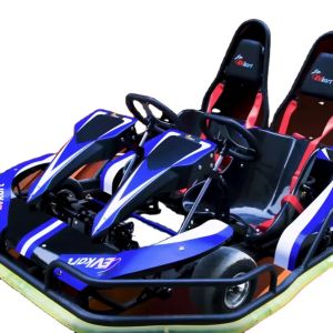 Entertainment Park 65km/H Two Seater Electric Go Kart 2.5h Driving