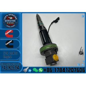 Real Fuel Injector Assembly Y431K05394 For Cummins Engine QSK19 Series