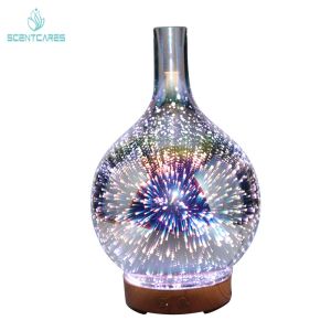 Poplar Art 3D Glass Ultrasonic Aromatherapy Diffuser