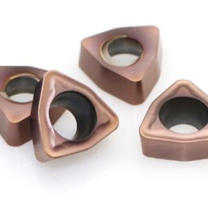 WCMX040208R-FN Carbide Cutting Indexable Drill Insert HRC 93