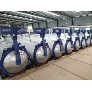 Saturated Steam AAC Chemical Autoclave / AAC Block Machine , High Temperature