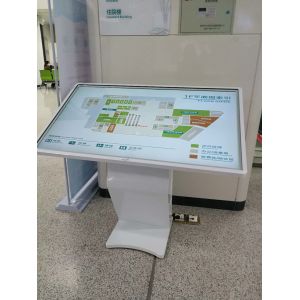 K Type Stand Infrared 10 Point Lcd Touch Kiosk Windows Operate System I3 I5 I7