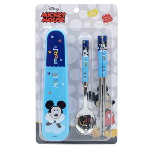 3D Modeling Non Slip Spoon Chopsticks Cutlery Utensil Set BPA Free