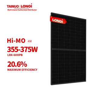 LONGi Hi-MO 4m LR4-60HPB 355-375M Mono Solar Panel 355W 375W for 182mmx182mm