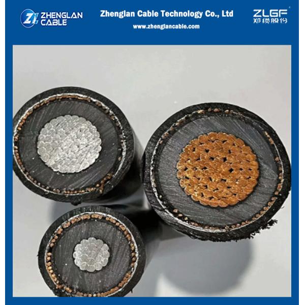 Medium Voltage Power Cables MV18/30kV XLPE Single / Three-Core Copper / Aluminum N2xsy, Na2xsy, N2xs2y, Na2xs2y With PVC Outer Sheath DIN VDE 0276-620