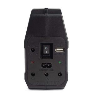 Portable Mobile Solar Lighting System With 3 LED Bulbs Emergency Solar Light Kit