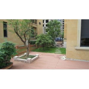 Durable Wood Plastic Composite Decking Outdoor Composite Decking Anti Skid