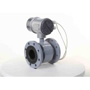 Electromagnetic Slurry / Wastewater Flow Meter Ip65 With 1% 1.5% Accuracy