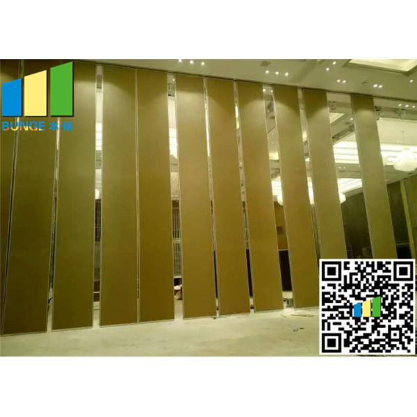 Quality Banquet Hall  Lightweight Removable Partition Panel Foldable And Sliding for sale