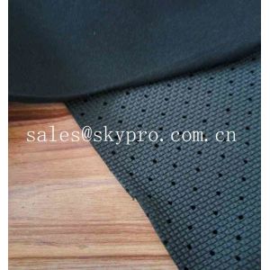 Ultra Thin Neoprene Fabric Roll Perforated Nylon Fabric With Polyester Neoprene