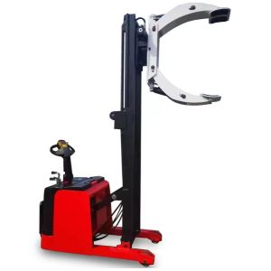 1 Ton 2 Ton 4m Electric Forklift Stacker With Clamp For Lift Truck Customized