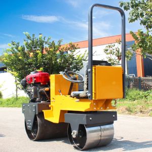 Double Steel Drum Road Roller Manufacturer Construction Compaction Machine
