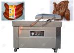 Commercial Double Chamber Vacuum Packing Machine 304 Stainless Steel For Sausage