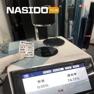 NASIDO Nano Ceramic Solar Film with 99% UVR 99% IRR and 76% VLT for High Heat