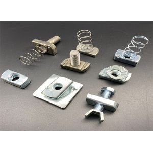 Wholesale Custom Size Electrical Zinc Strut Channel Spring Nuts from china suppliers