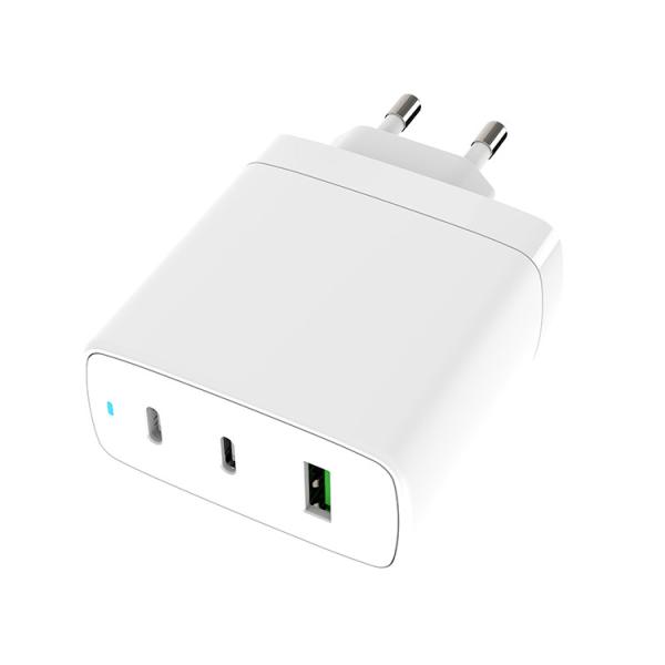 High Speed 3 ports 100W 2 PD + 1 QC Ports Travel Adapter USB-c PD QC3.0 Usb Fast