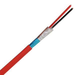 BS6387 2x2.5mm2/1.0mm2/0.5mm2 Shielded Fire Alarm Cable with Drain Wire 1/0.5tc