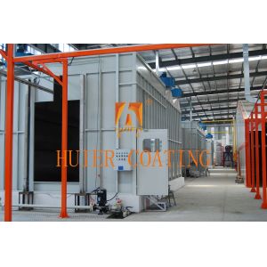 Electrostatic Painting Line For Clean And Safe Work Environment With Advanced Paint Fog Capture And Filtration