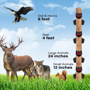 50-100 Square Meters Coverage Solar Battery Operated Eco Friendly Wild Pig