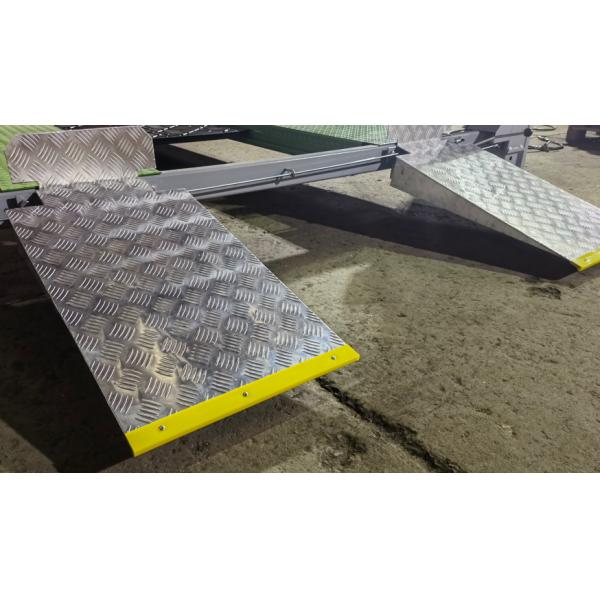 Manual Lock Release A53-F Four Post Parking Lift 9000lbs