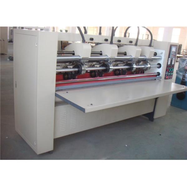 Blade Electric Adjusted Type Slitting Scorering Machine For Corrugated Paperboard