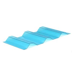 Diy Greenhouse Panels Clear Plastic Polycarbonate Sheets 0.8mm For Roof Covering