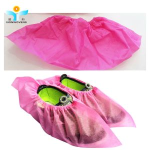 Wholesale Soft And Breathable Disposable Shoe Covers Non Woven Fabric Over Dustproof Anti Skid from china suppliers