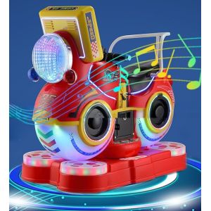 Wholesale Dreamland New Children coin operated happy motorcycle MP5 kiddie rides for game machines center from china suppliers