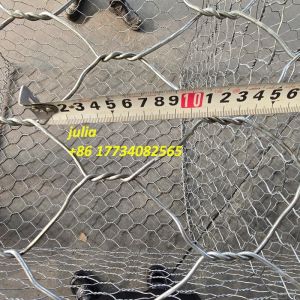 Hot-Dipped Galvanized High Strength And Durability Gabion BasketWire Mesh For