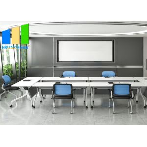 Adjustable Folding Stackable Conference Room Tables Office Training Tables