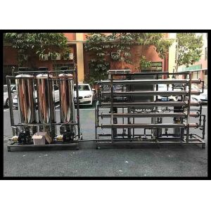 60Hz Ultrapure Water System Two Stage RO Water Purifier Automatic Control Valve