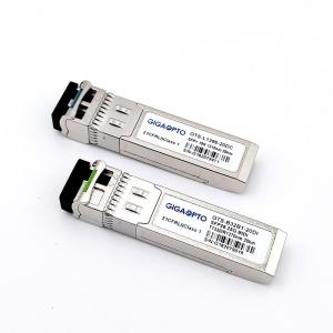 China 10G SFP+ Optical Transceiver with PIN/APD Receiver 1.5W Power Consumption on sale