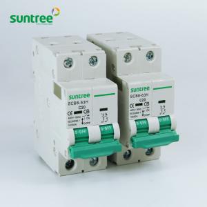 Wholesale Terminals IP20 Mini 3 Pole IEC60898 Mcb Circuit Breakers from china suppliers