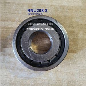 Wholesale Nissan JF016 JF017 Automotive Transmission Bearings RNU208-8 Cylindrical Roller Bearings 32x80x18mm from china suppliers