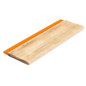 75 Durometer Wooden Screen Printing Squeegee Ink Scraper 25*5