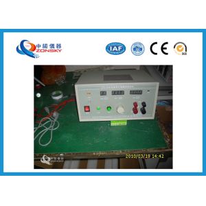 Semiconductor Volume Resistivity Testing Equipment 23 ± 2 ℃ Ambient temperature