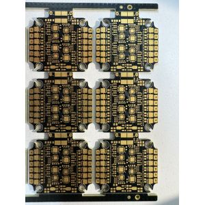 China Yellow Finish Double Sided PCB , Gold Finish 2 Layer Circuit Board 1.2mm Thinkness on sale