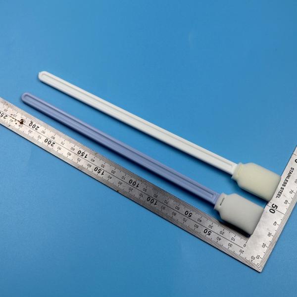 228mm Lint Free White Extra Long Handle Rectangular Cleanroom Swab UV Printer