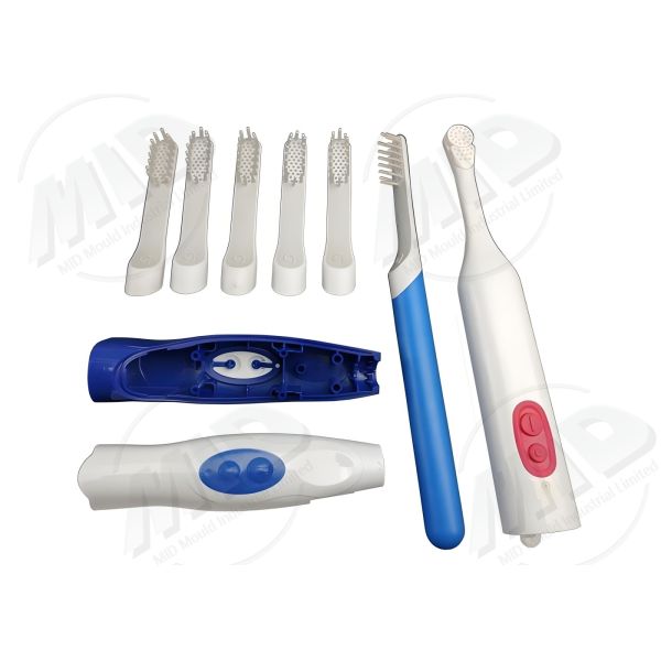 Quality 2K Injection Molds for Toothbrush Dual Material Plastic Molding Durable and Ergonomic for sale
