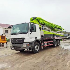China Actros 3341 Concrete Pump Boom Truck 287kw 5 Arm 360Bar Hydraulic Pressure on sale