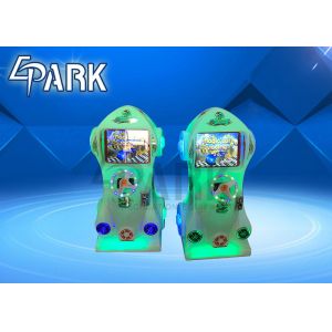 Amusement Children Car Racing Game Machine With Alloy Steel Structure