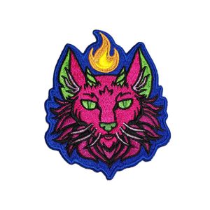 Precision Logo Custom Embroidered Patches For Jacket / Luggage Cases