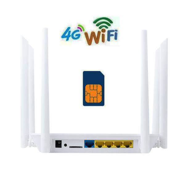 AC1200 Dual Band Wifi 4g Lte Router Gigabit Wireless Internet CPE For Home VPN