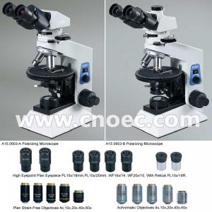 China Infinity Binocular / Trinocular 40x - 400x Polarized Light Microscope with Koehler A15.0903 on sale