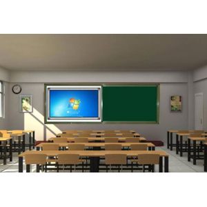 Detachable touch frame Interactive Flat Panel , Full HD 1080P Resolution